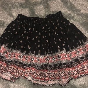 Print skirt